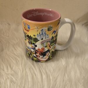Disney World Mug with Colorful Characters